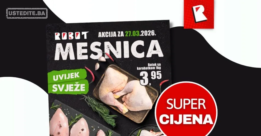 Robot akcija MESNICA 27.3.2026.