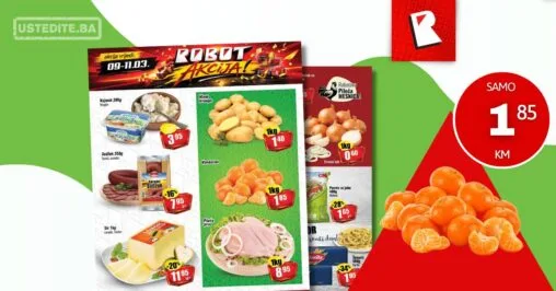 Robot akcija za početak sedmice 9-11.3.2026.
