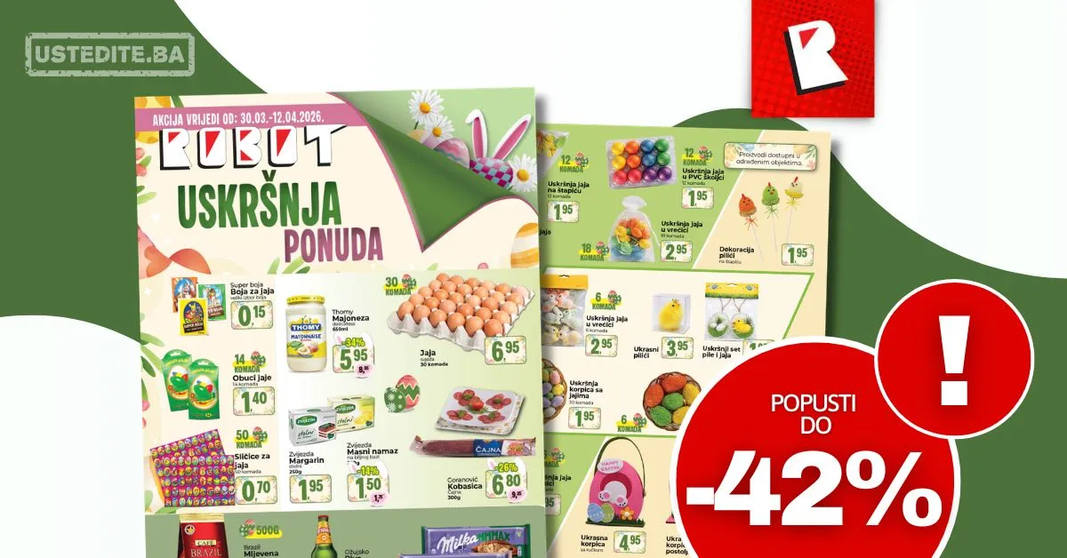 Robot katalog USKRŠNJA PONUDA 30.3-12.4.2026.