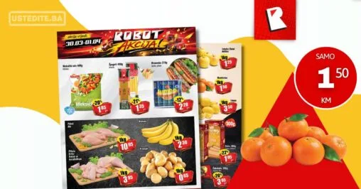 Robot akcija za početak sedmice 30.3-1.4.2026.