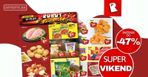 Robot vikend akcija 12-14.3.2026.