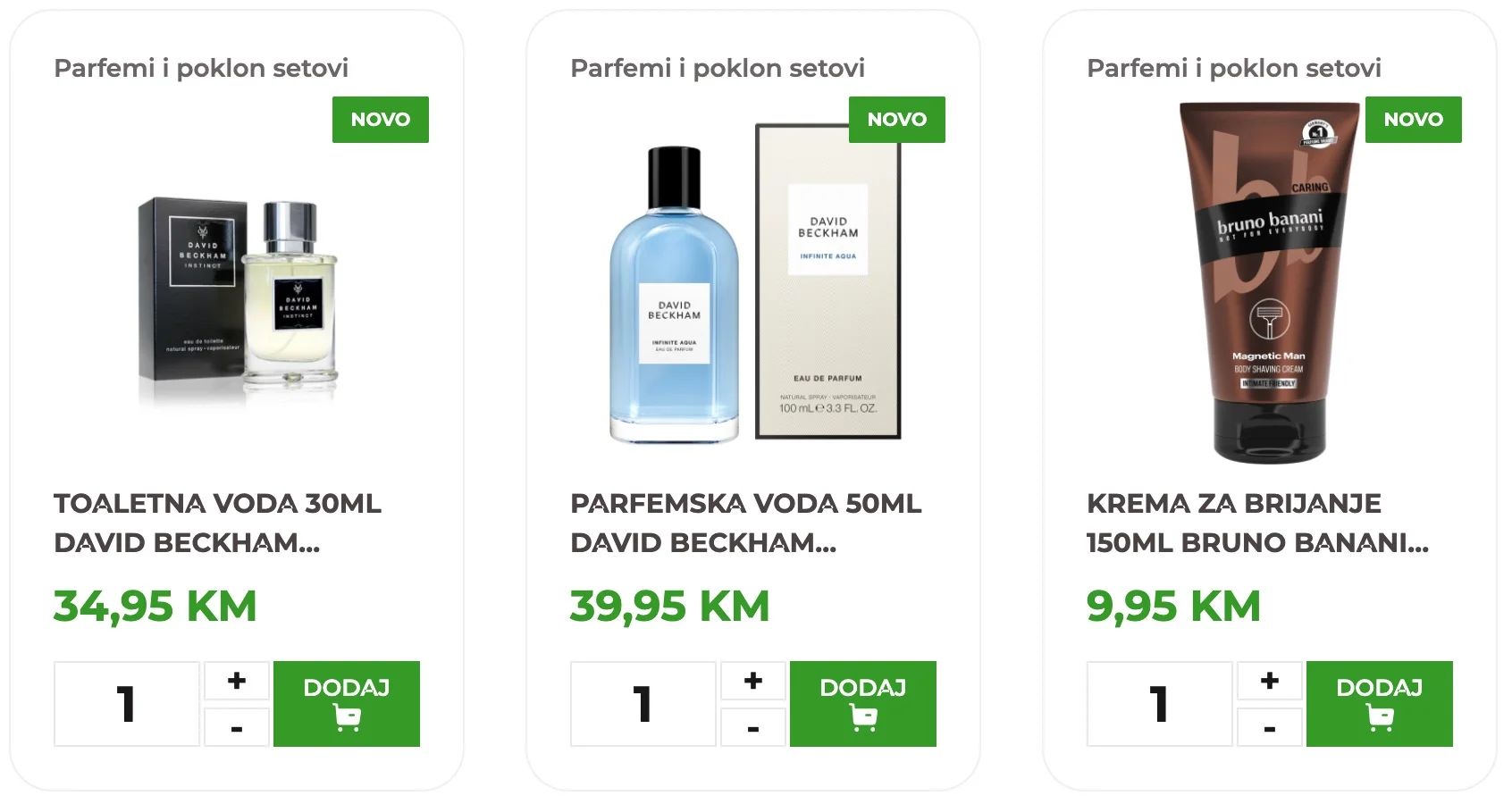 Bingo online shop - SNIŽENJE PARFEMA