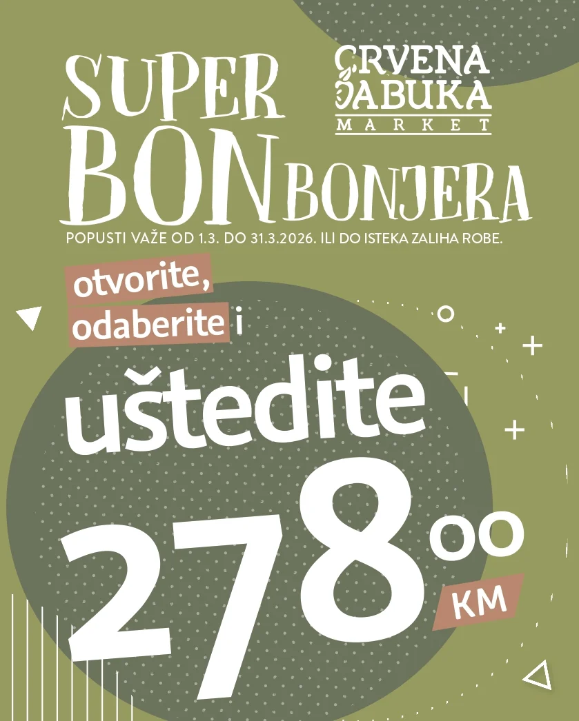 Crvena Jabuka GASTRO ponuda 1-31.3.2026.