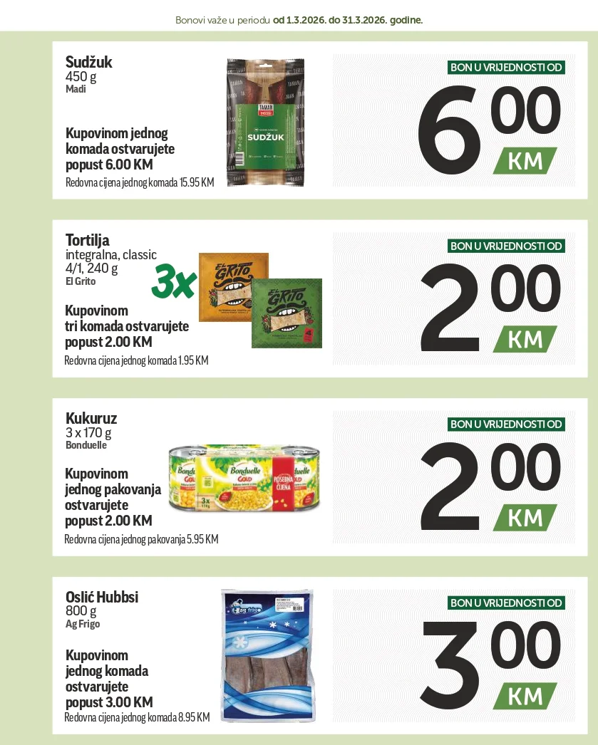 Crvena Jabuka GASTRO ponuda 1-31.3.2026.