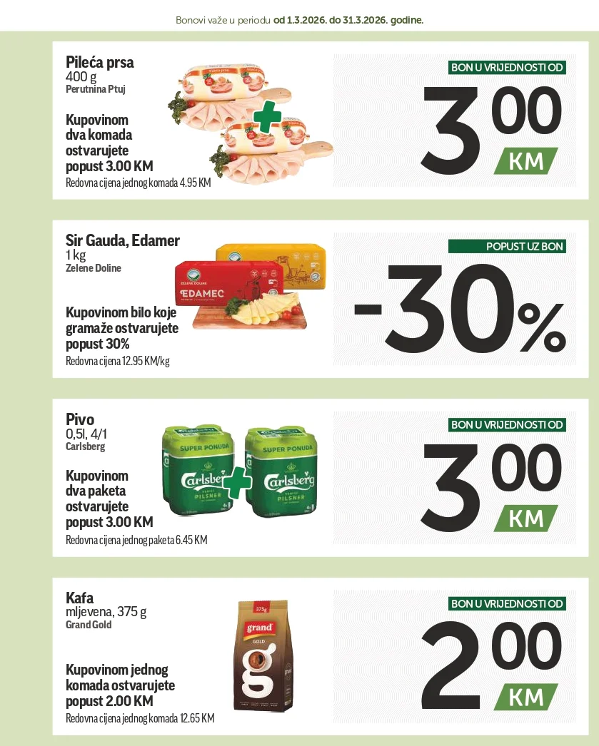 Crvena Jabuka GASTRO ponuda 1-31.3.2026.