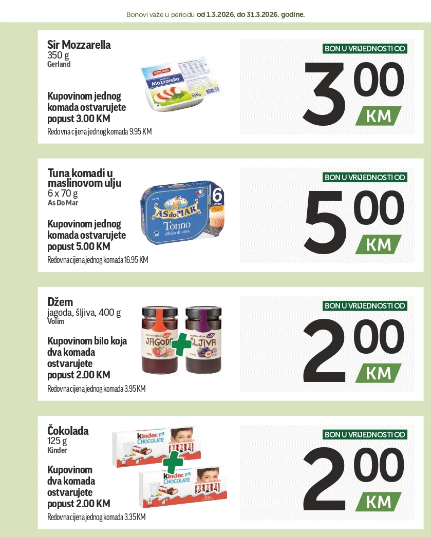 Crvena Jabuka GASTRO ponuda 1-31.3.2026.