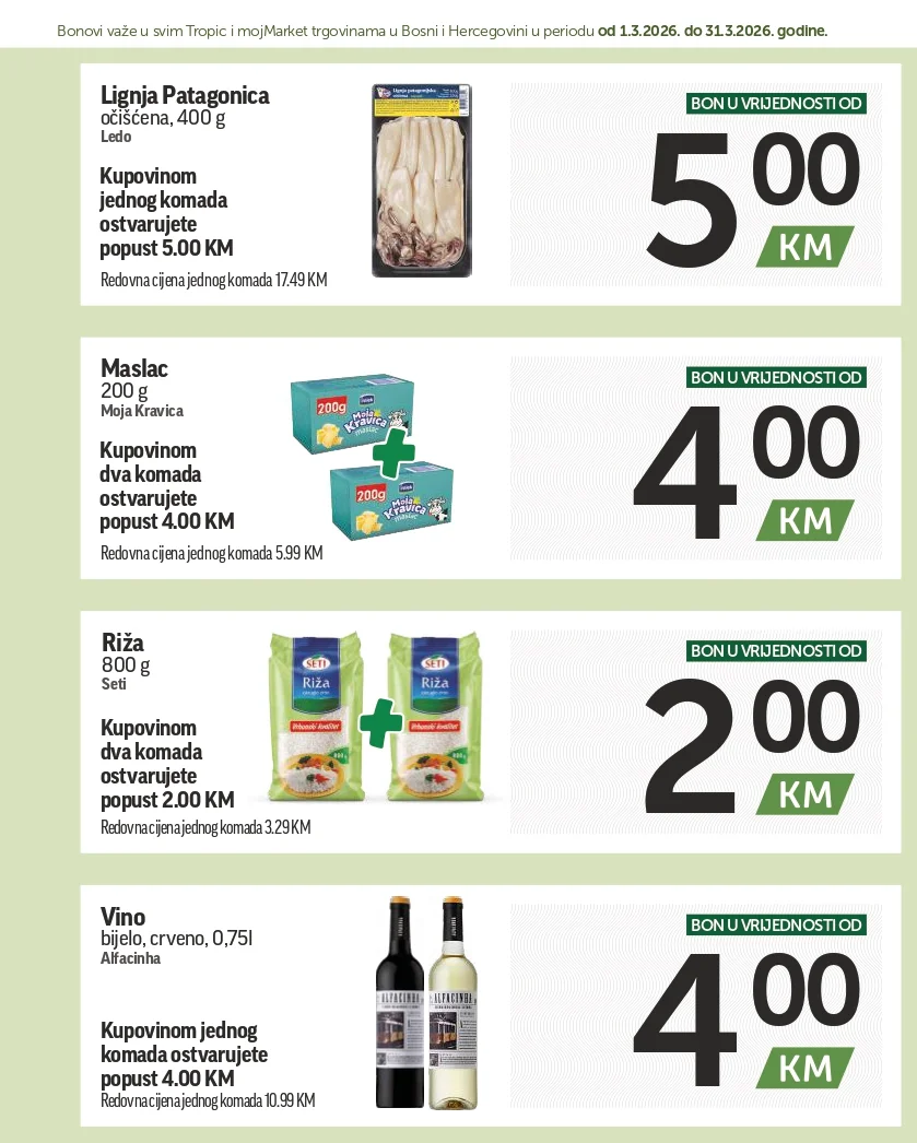 Tropic katalog SUPER BONBONJERA 1-31.3.2026.