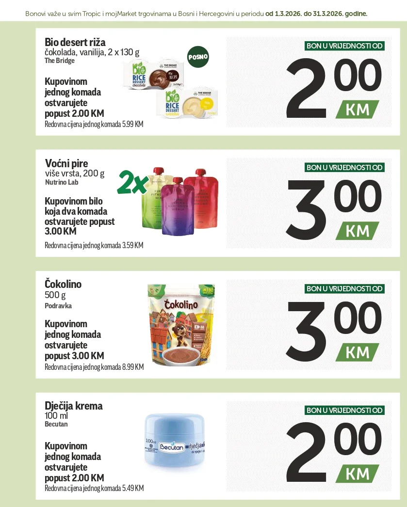 Tropic katalog SUPER BONBONJERA 1-31.3.2026.