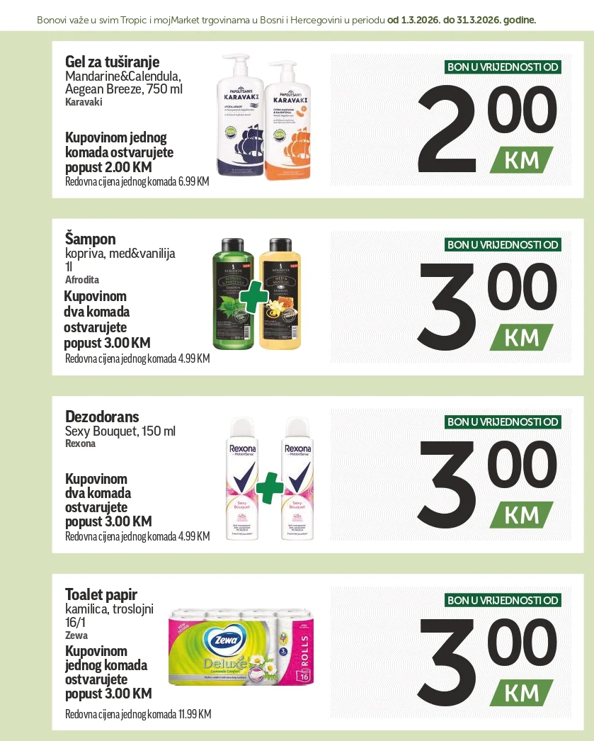 Tropic katalog SUPER BONBONJERA 1-31.3.2026.
