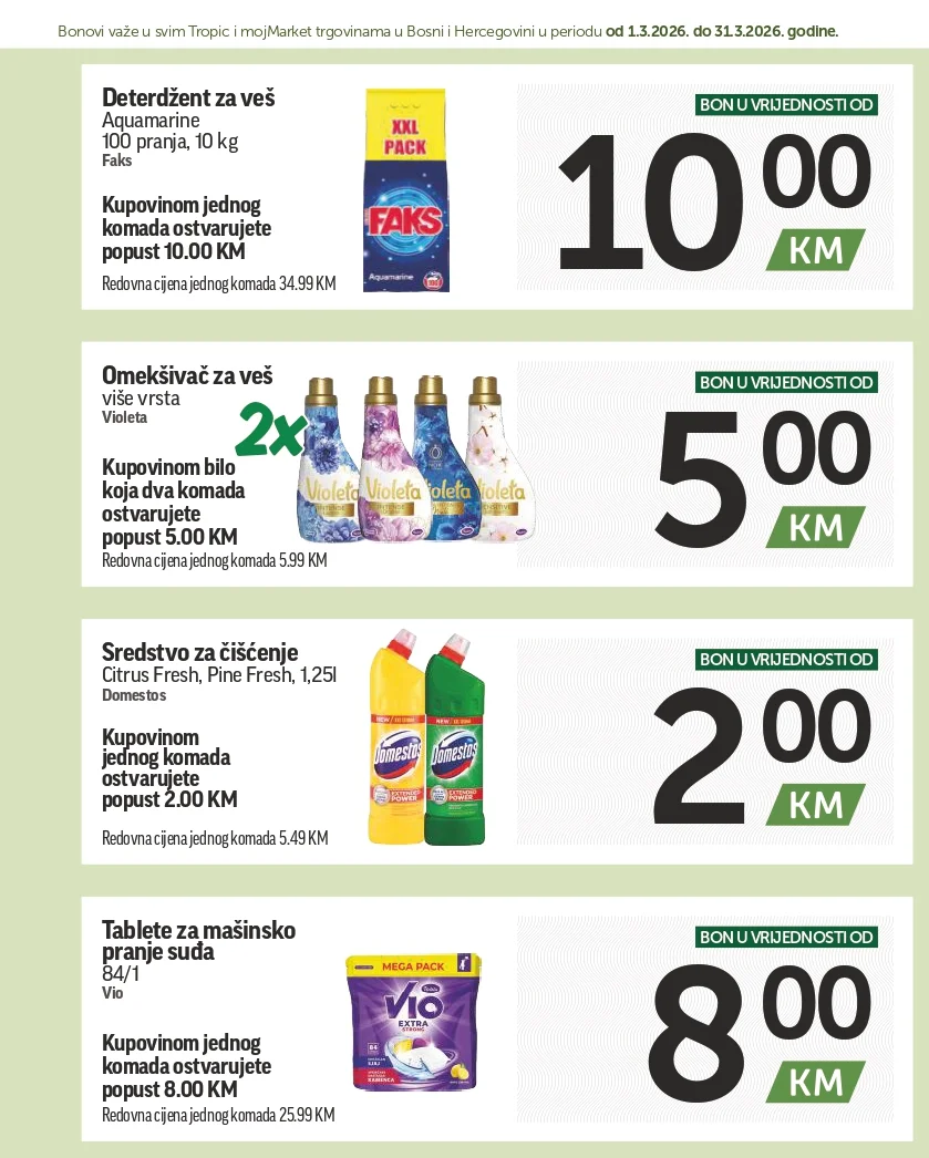 Tropic katalog SUPER BONBONJERA 1-31.3.2026.