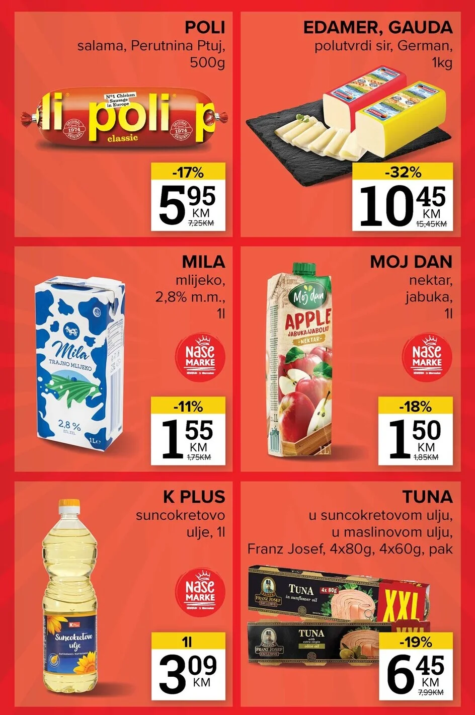 Konzum vikend akcija 5-9.3.2026. 