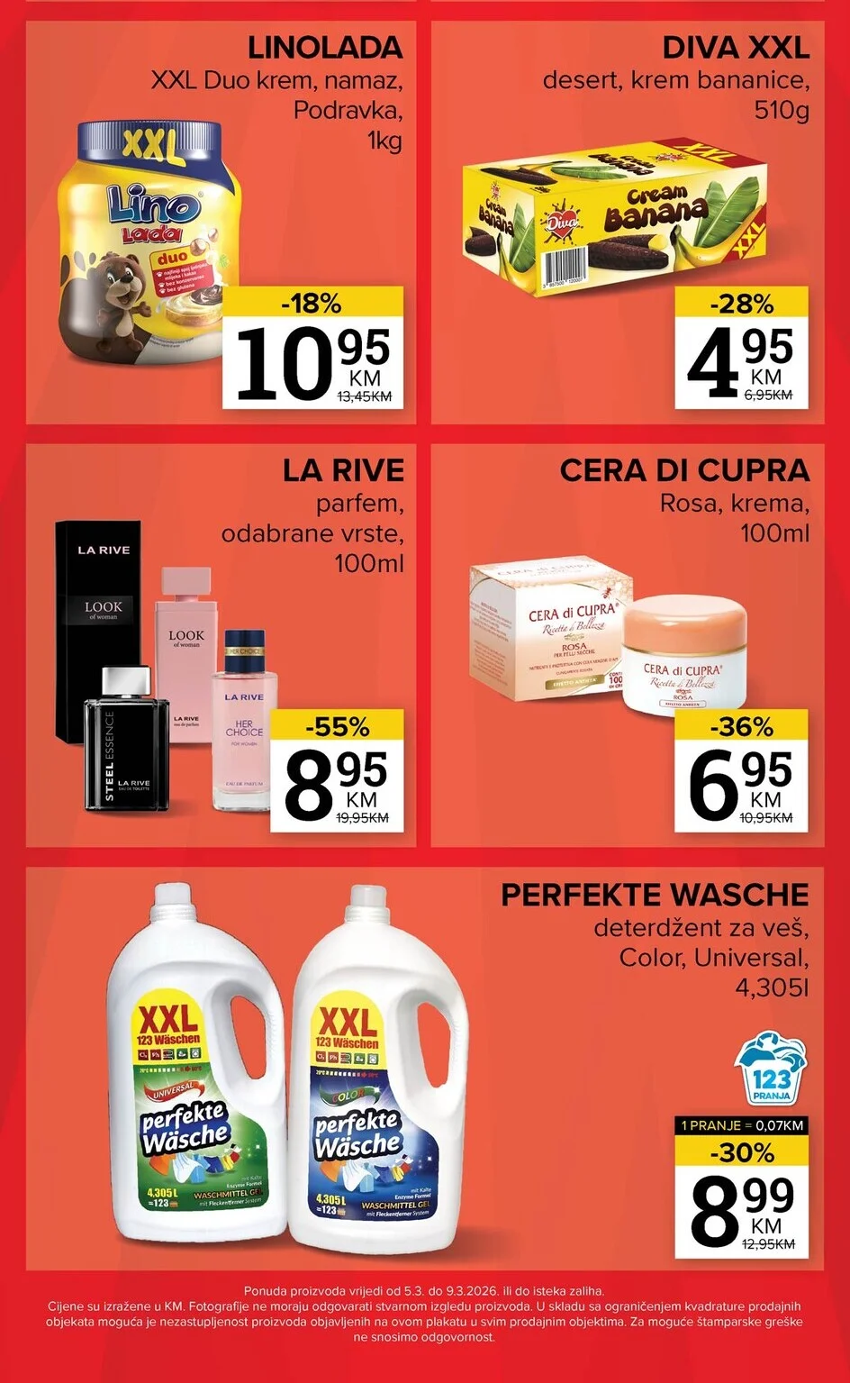 Konzum vikend akcija 5-9.3.2026. 