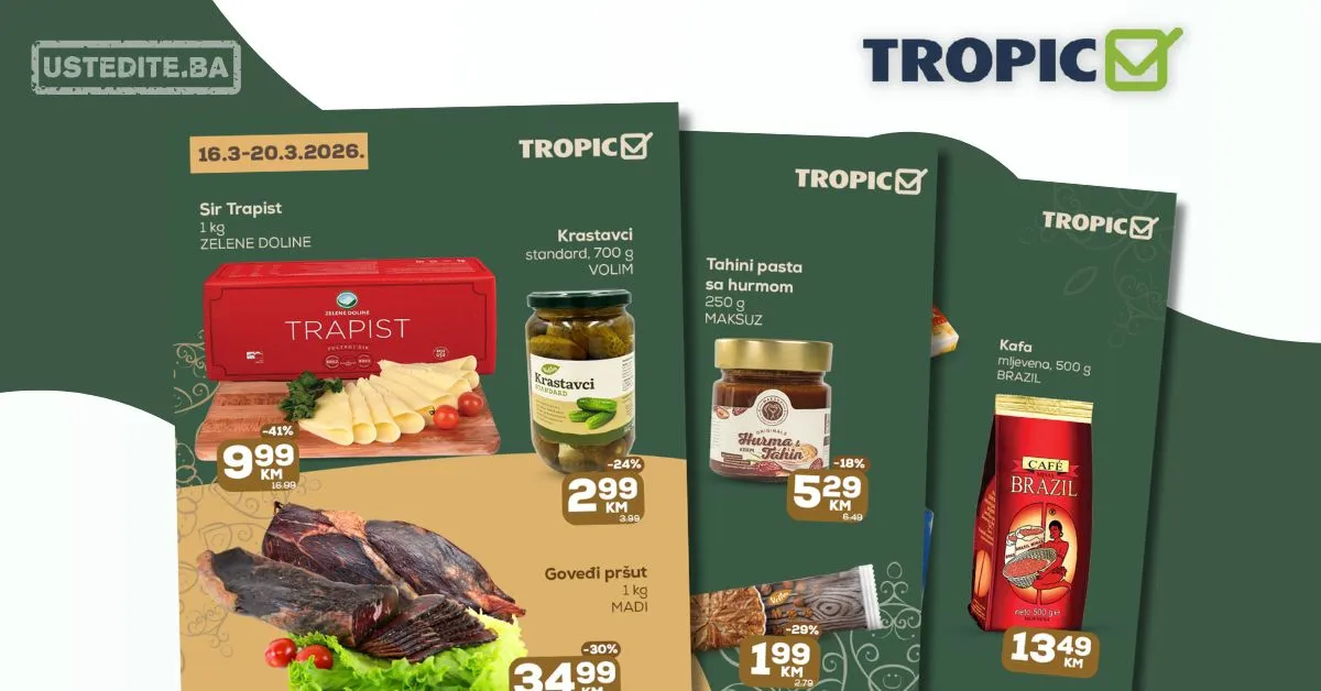 Tropic akcija 16-20.3.2026.