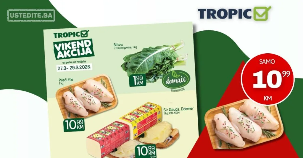 Tropic vikend akcija 27-29.3.2026.