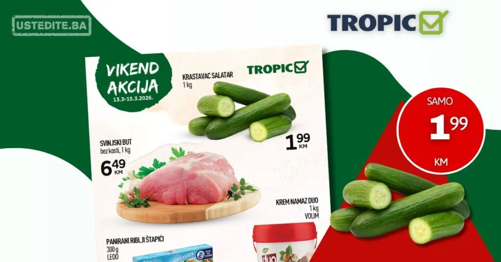 Tropic vikend akcija 13-15.3.2026.