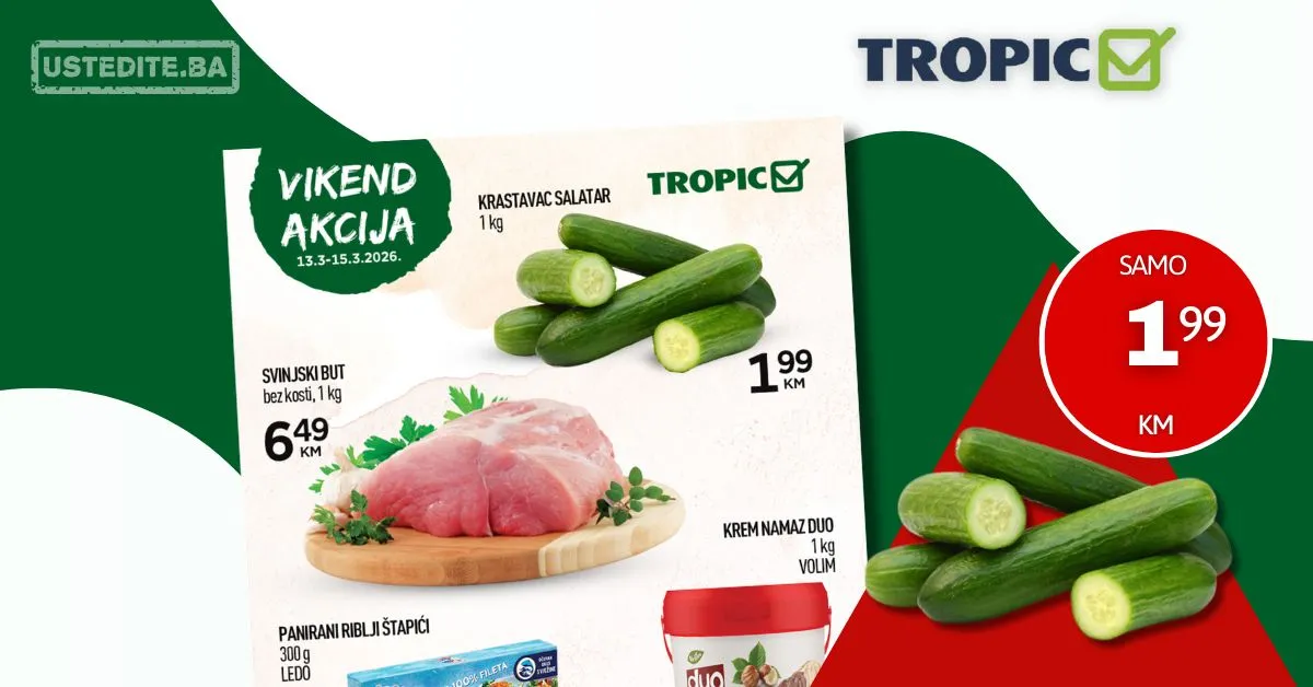 Tropic vikend akcija 13-15.3.2026.