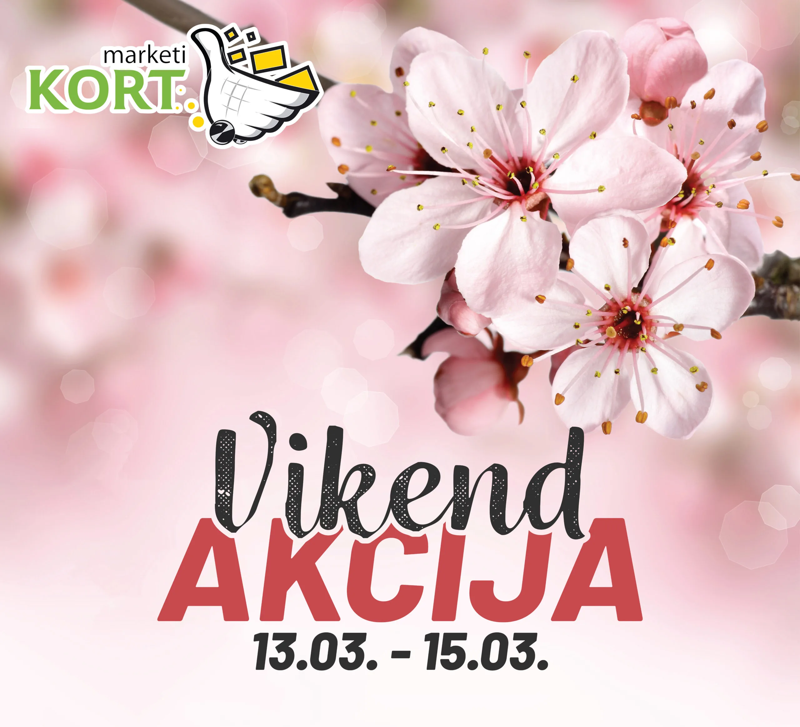 Kort vikend akcija 13-15.3.2026.