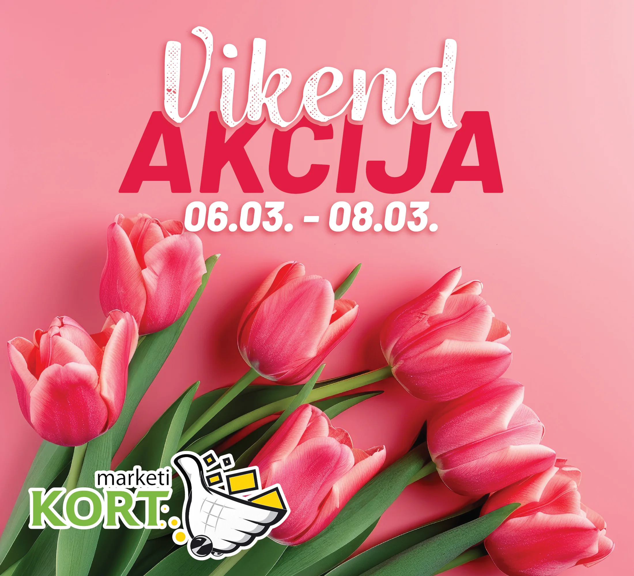 Kort vikend akcija 6-8.3.2026.
