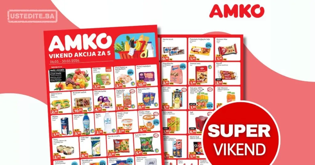 Amko vikend akcija 26-30.3.2026.
