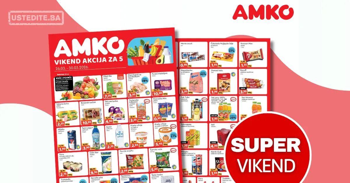 Amko vikend akcija 26-30.3.2026.