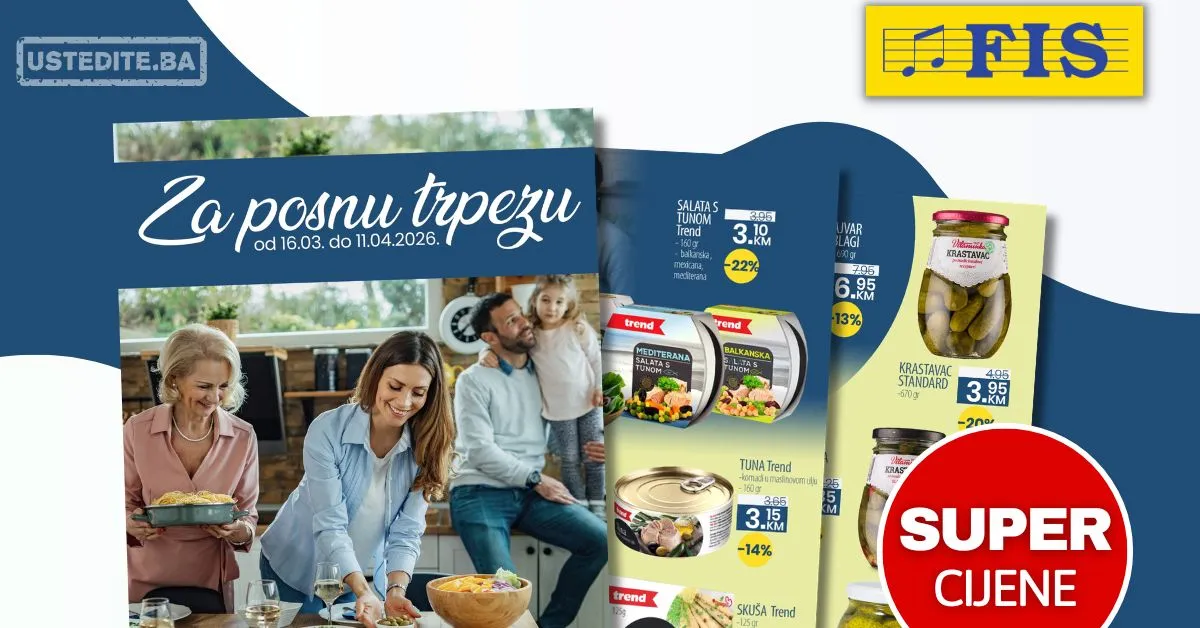 Fis katalog POSNA TRPEZA 16.3-11.4.2026.