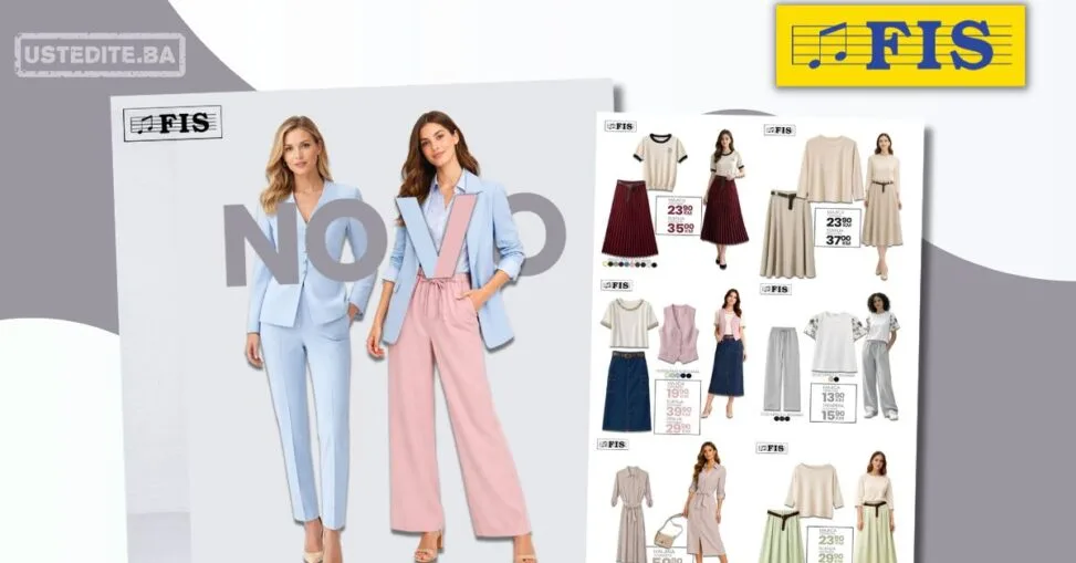 Fis akcija ODJEĆA ZA ŽENE mart 2026.