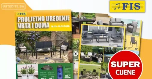 Fis katalog PROLJETNO UREĐENJE VRTA I DOMA 16.3-19.4.2026.