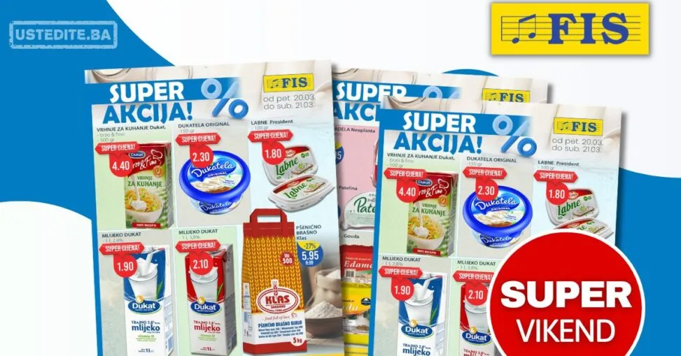 Fis vikend akcija 20-21.3.2026.