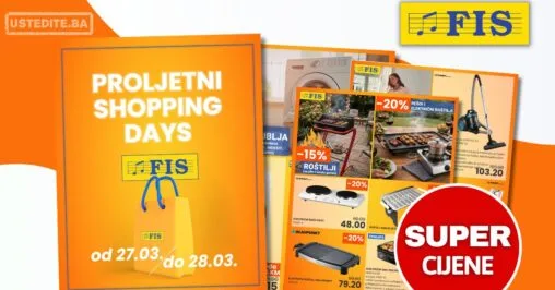 Fis katalog PROLJETNI SHOPPING DAYS 27-28.3.2026.