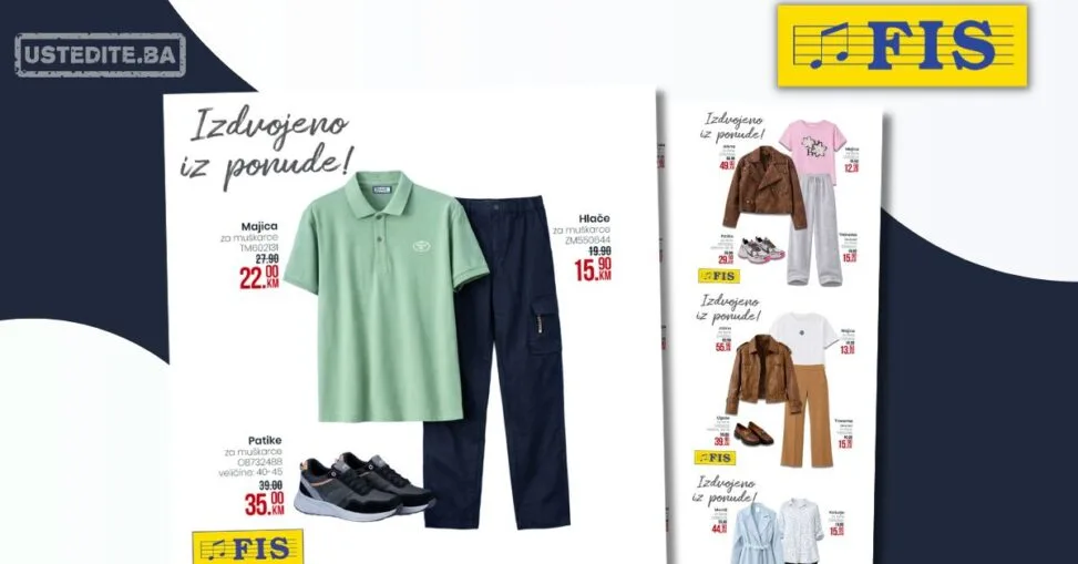 Fis akcija - NOVA KOLEKCIJA mart 2026.
