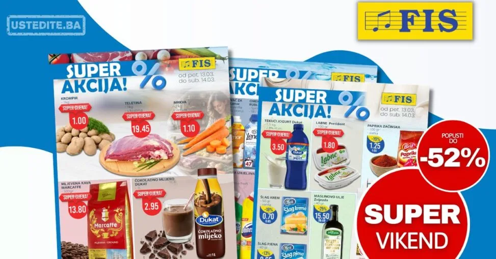 Fis vikend akcija 13-14.3.2026.