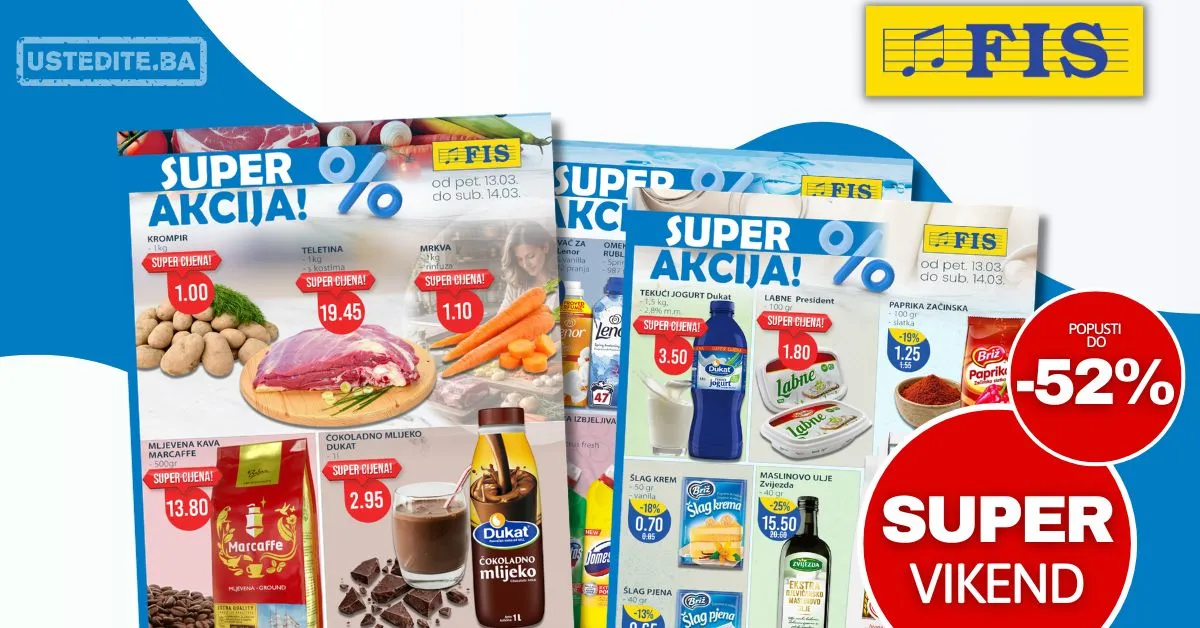 Fis vikend akcija 13-14.3.2026.