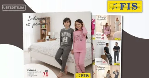 Fis akcija - PIDŽAME I OGRTAČI mart 2026.