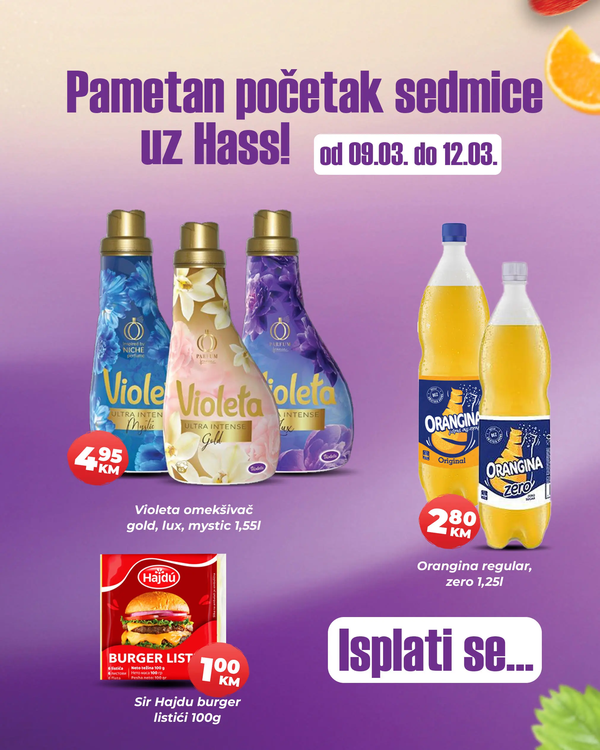 Hass komerc akcija za početak sedmice 9-12.3.2026.