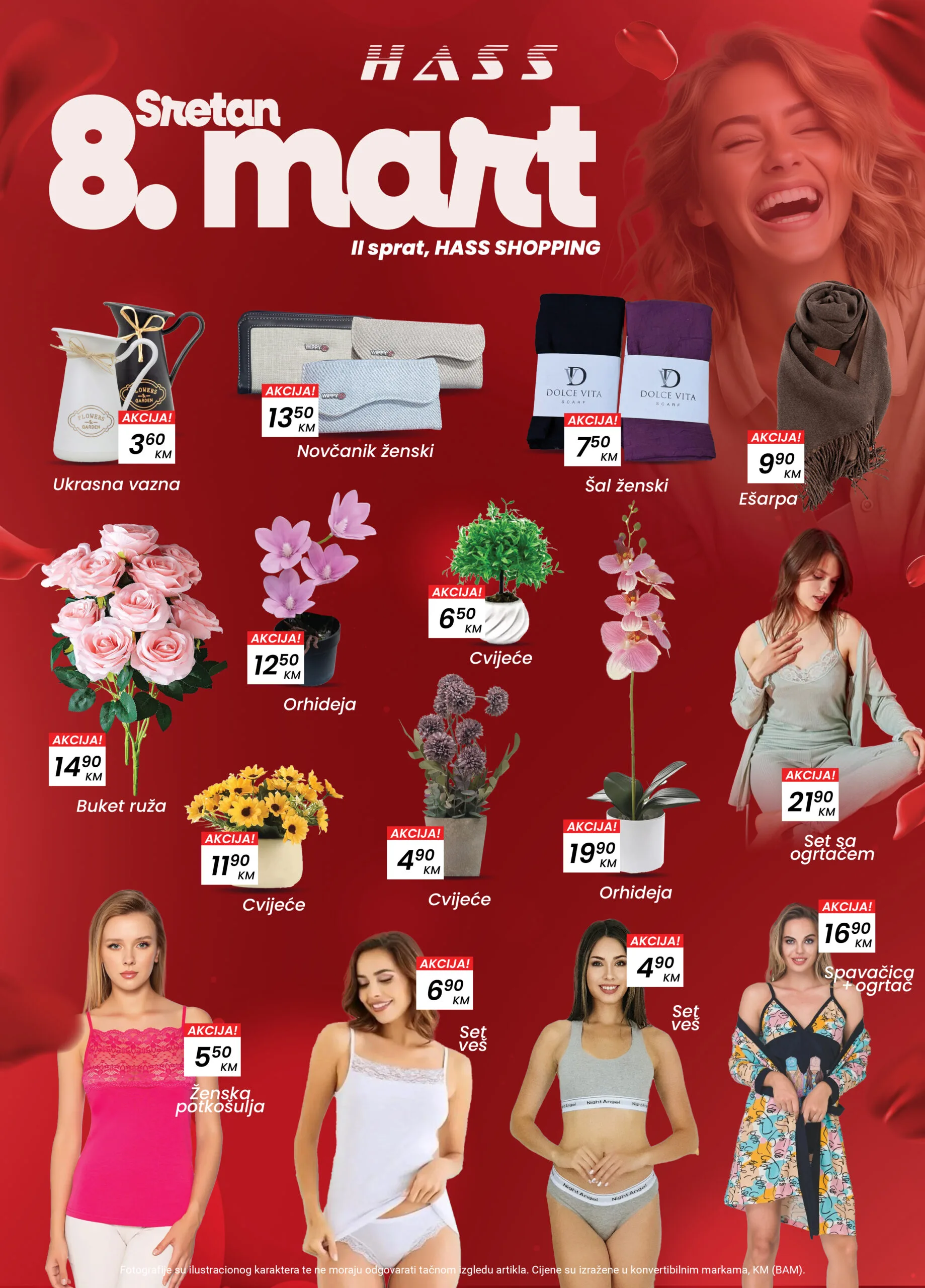 Hass komerc akcija 8 MART 