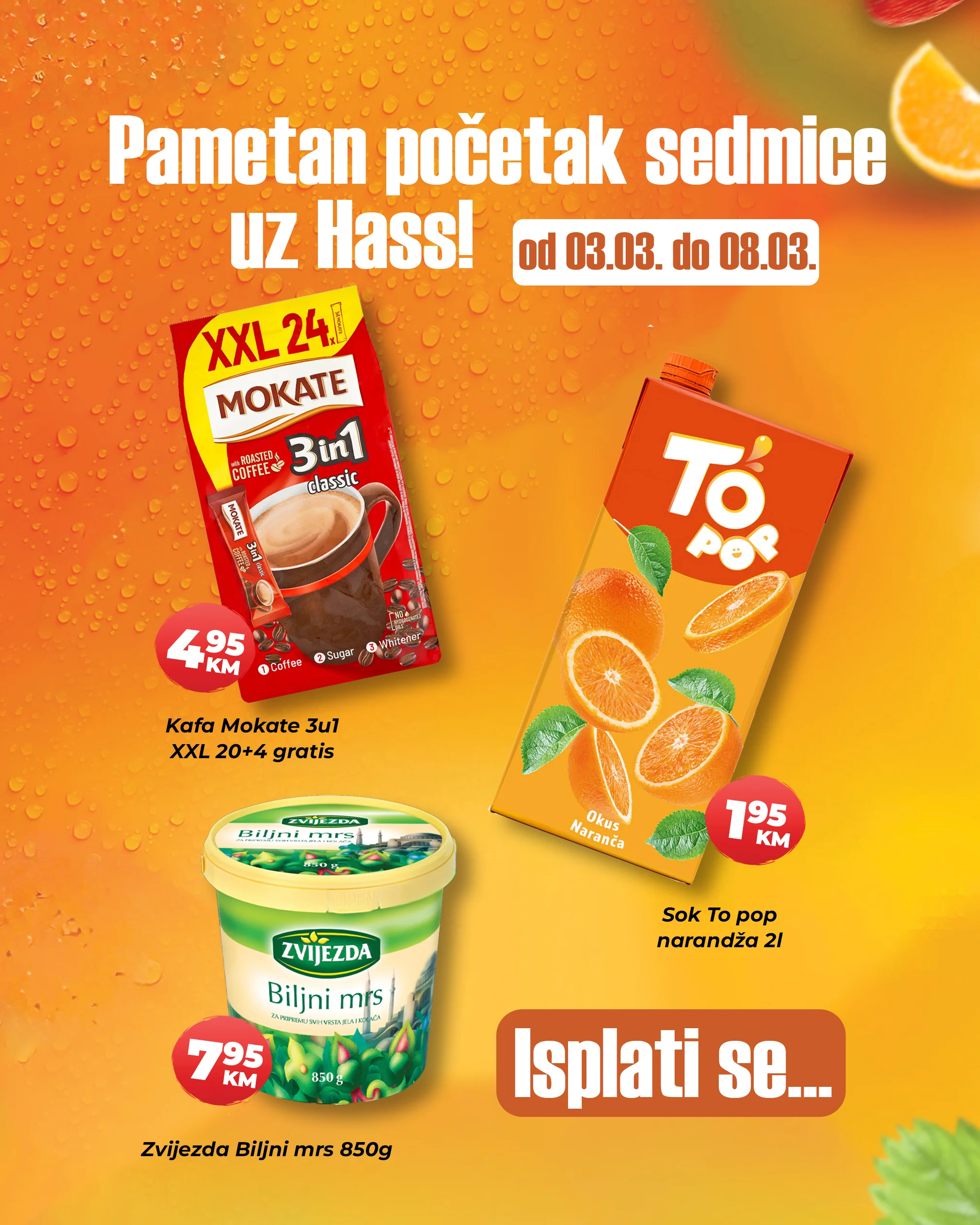 Hass komerc akcija za početak sedmice 3-8.3.2026.