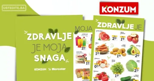 Konzum ZDRAVE NAMIRNICE 17-23.3.2026.