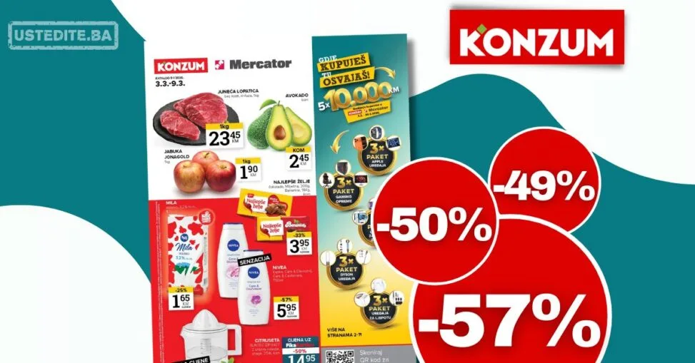 Konzum katalog 3-9.3.2026.