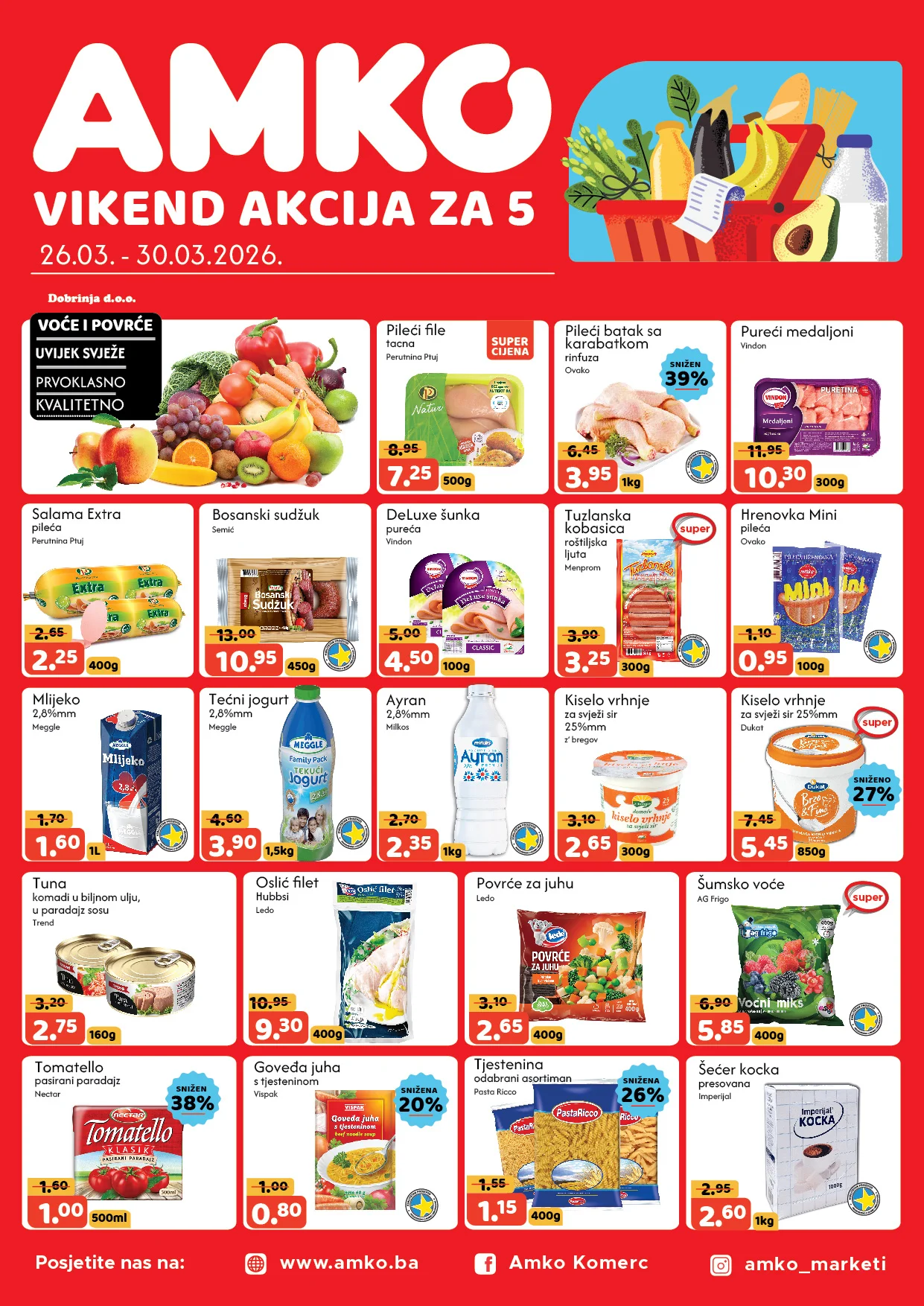 Amko vikend akcija 26-30.3.2026.