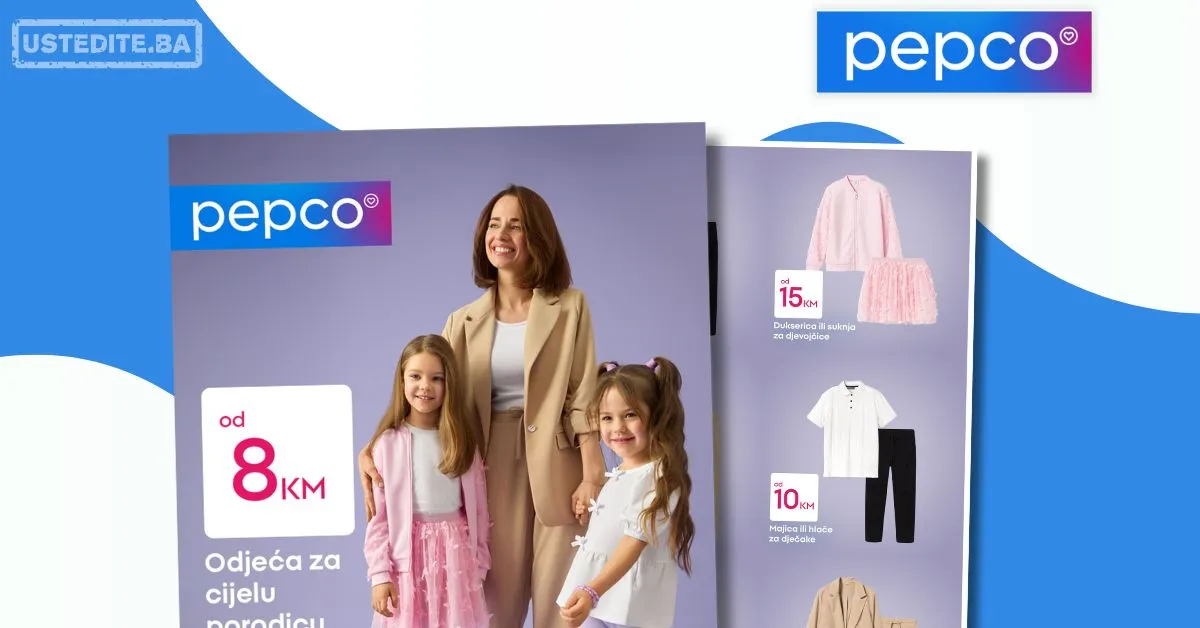 Pepco akcija - PROLJETNA ODJEĆA mart 2026.