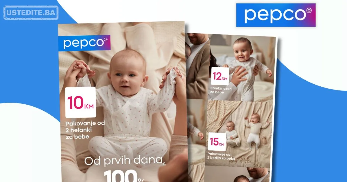 Pepco NOVCA KOLEKCIJA ZA BEBE - ogranski pamuk