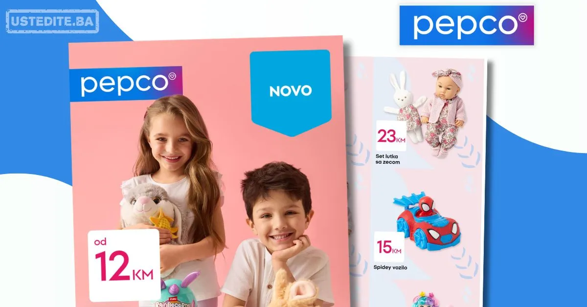 Pepco akcija IGRAČKE - sniženje do 25.3.2026.