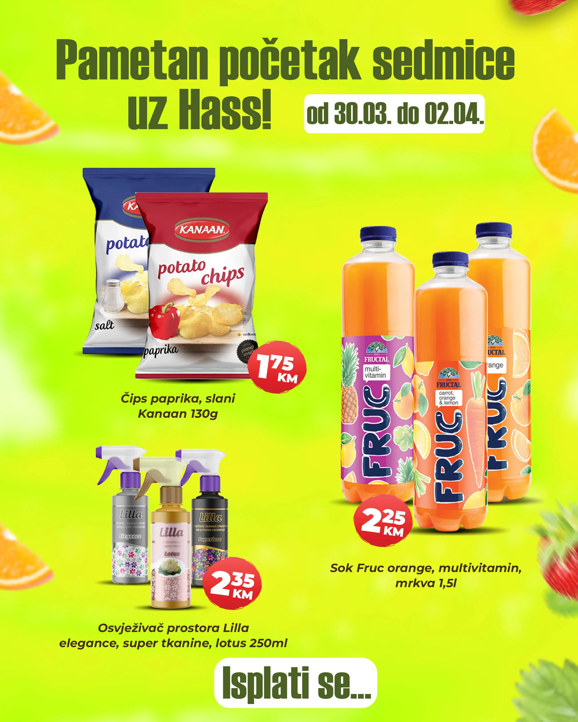 Hass komerc akcija za početak sedmice 30.3-2.4.2026.