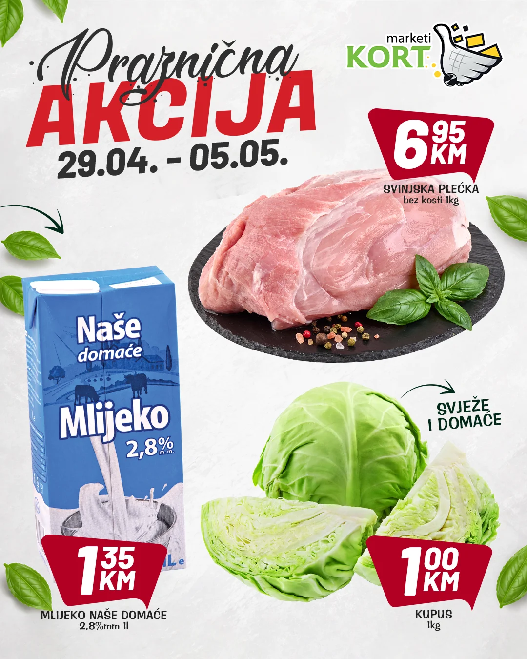 Kort katalog PRAZNIČNA AKCIJA 29.4-5.5.2026.