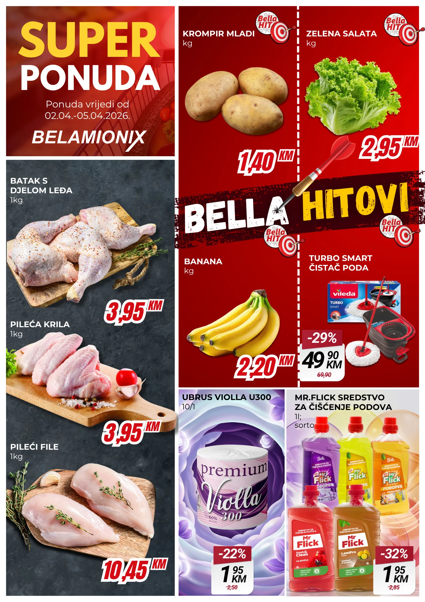 Belamionix vikend akcija 2-5.4.2026.