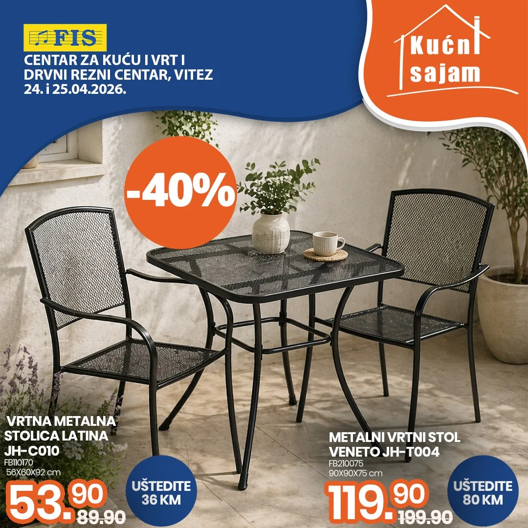 Fis KUĆNI SAJAM 24-25.4.2026.