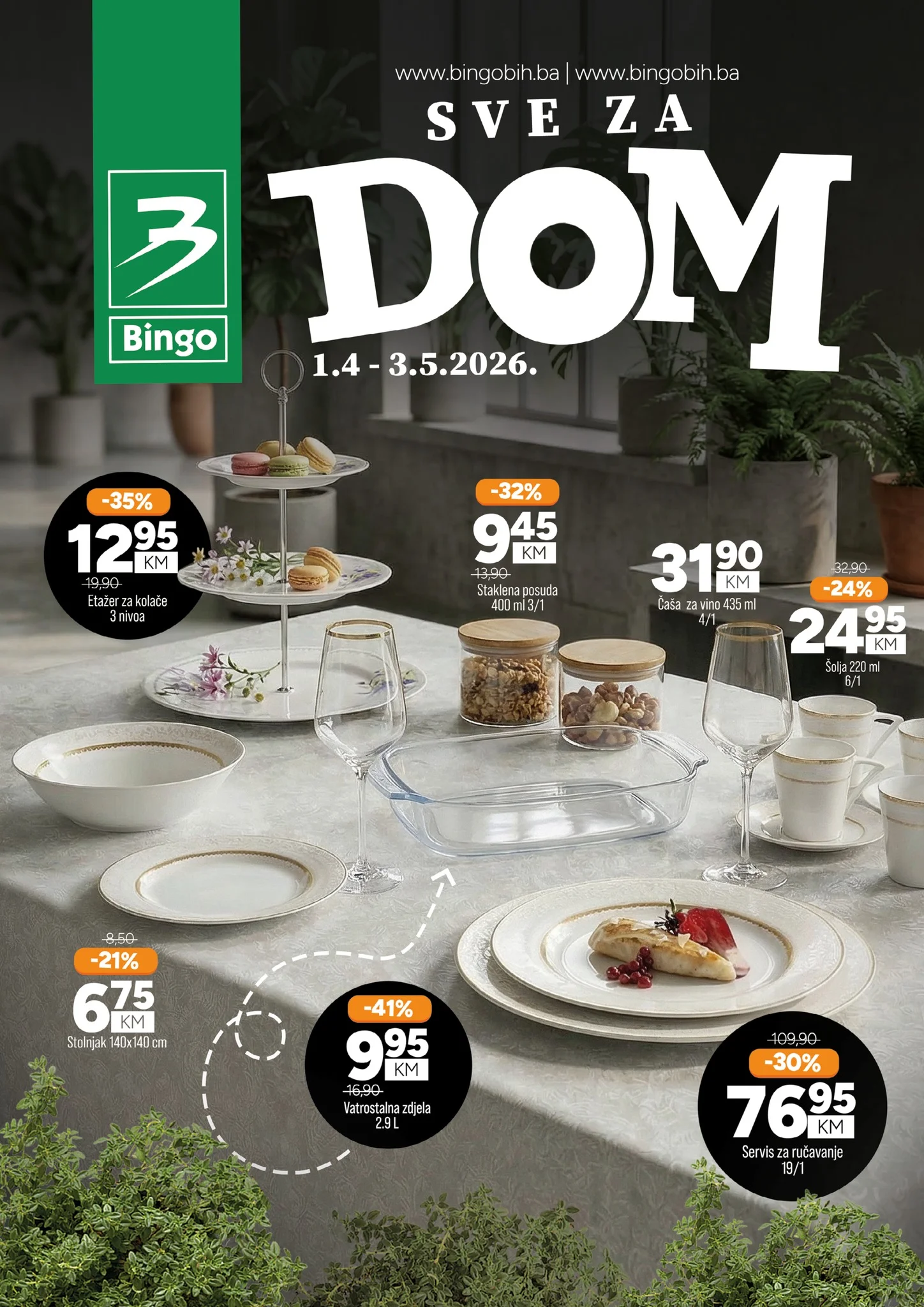 Bingo katalog SVE ZA DOM 1.4-3.5.2026.