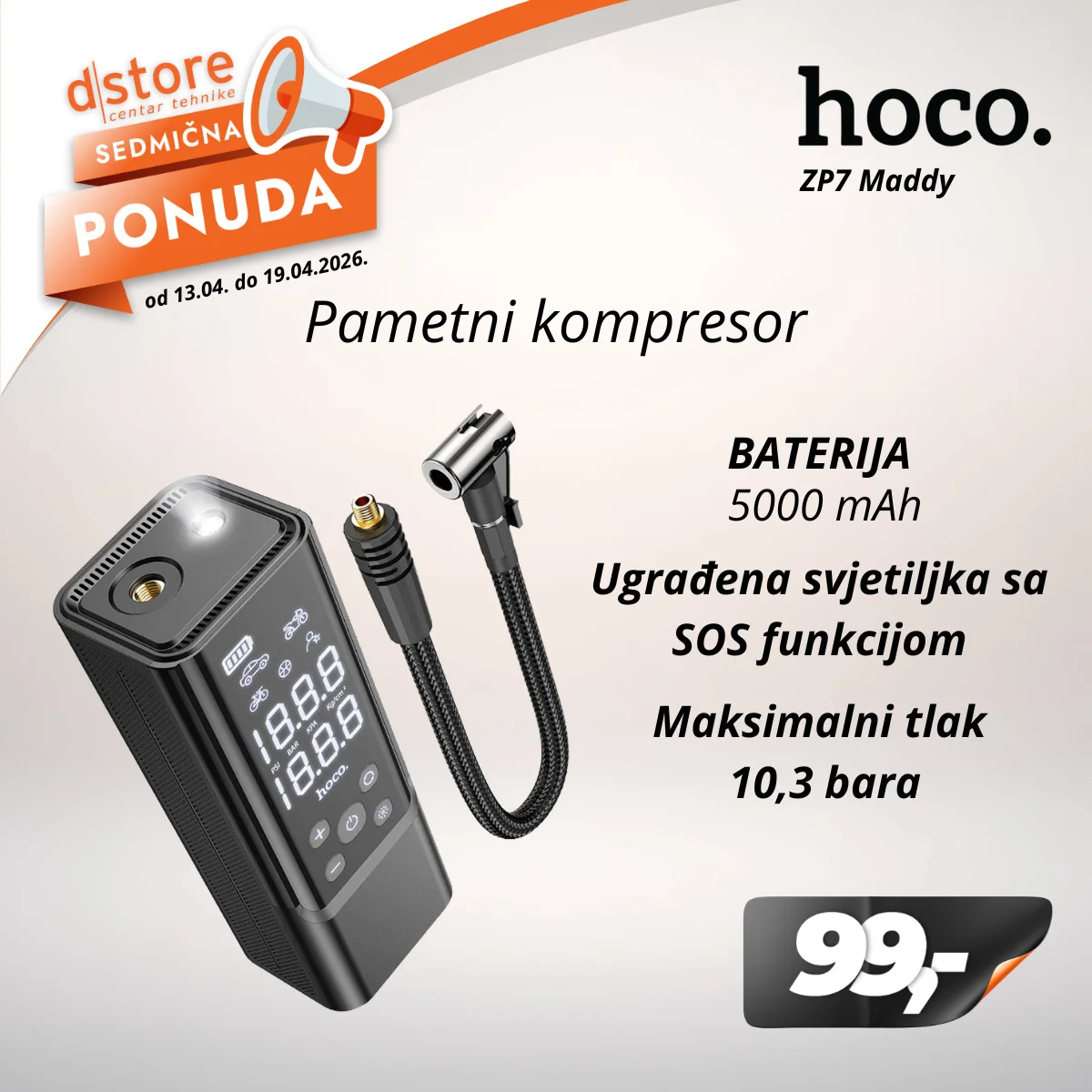 Dstore SEDMIČNA PONUDA 13-19.4.2026.
