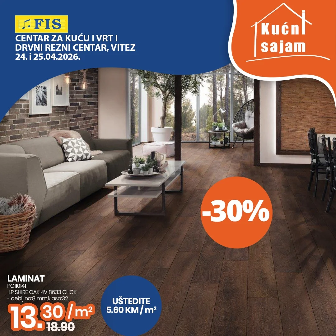 Fis KUĆNI SAJAM 24-25.4.2026.
