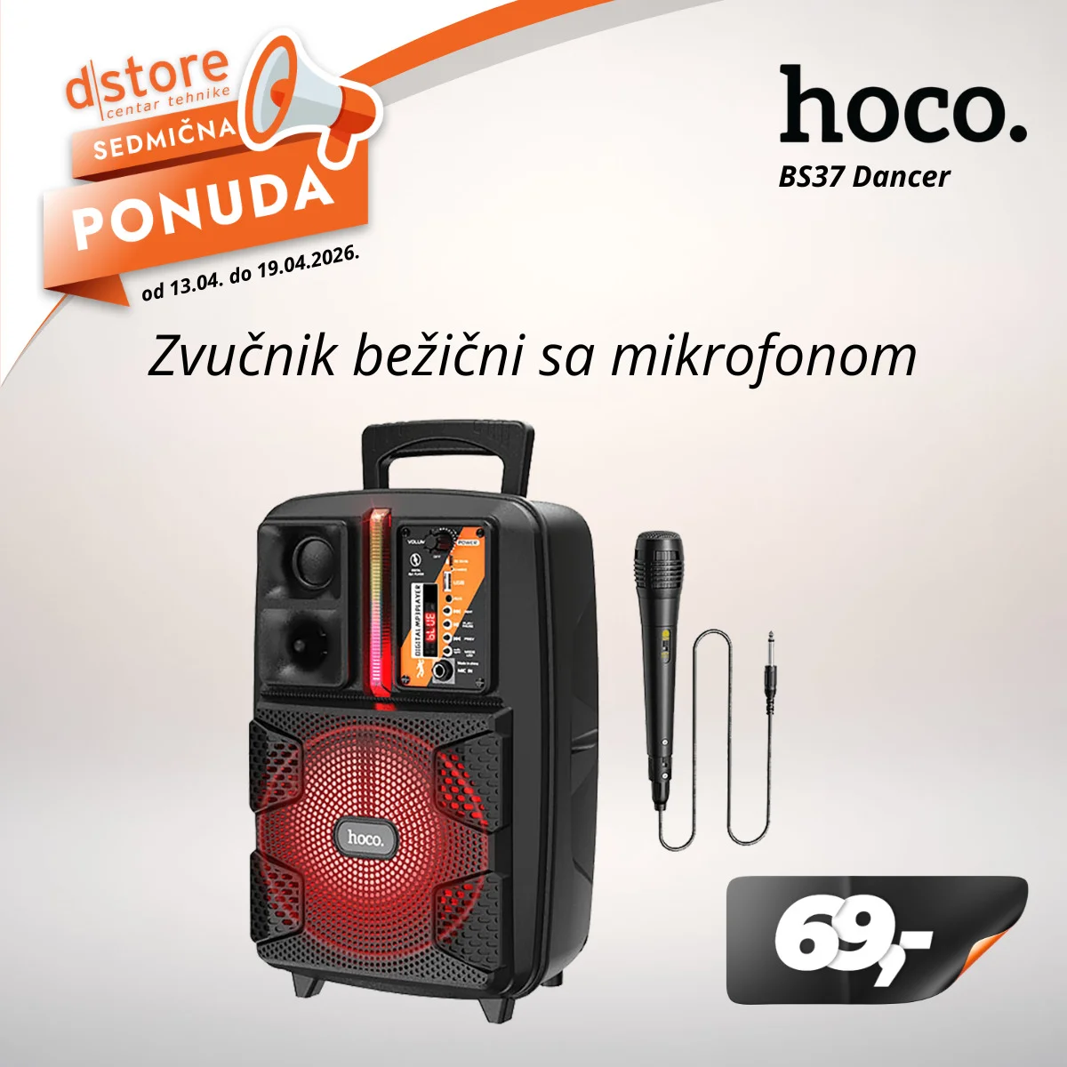 Dstore SEDMIČNA PONUDA 13-19.4.2026.